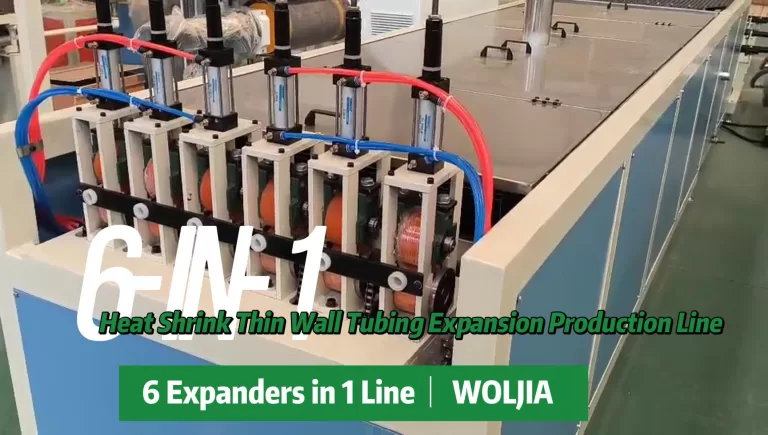 6-IN-1 Heat Shrink Tubing Expansion Production Line, 6 Expanders in 1 Line